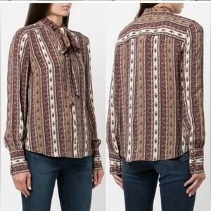 Veronica Beard Elaine Blouse Size 6